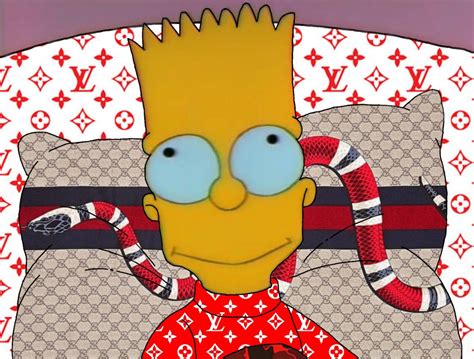 bape louis vuitton supreme gucci bart sticker|Supreme Supreme Louis Vuitton & Gucci Box Logo Sticker Set .